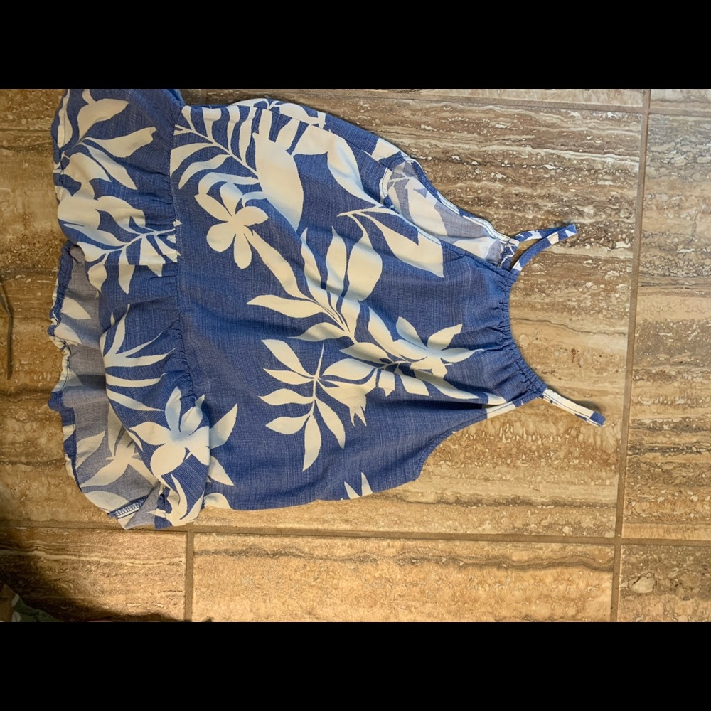 Girls floral blouse